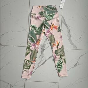 Spiritual Gangster tropical leggings